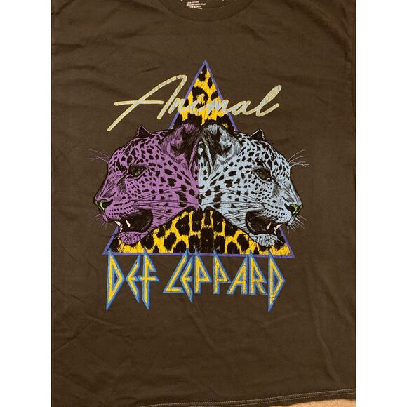 NWOT PacSun Def Leppard Animal Tee - Picture 2 of 3
